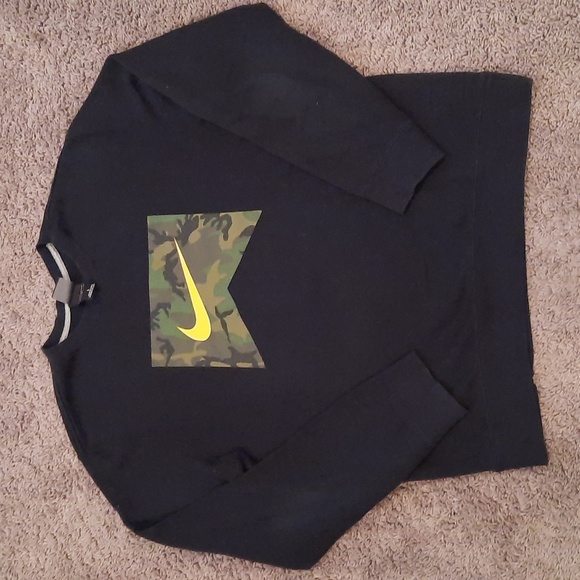 Nike Foundation Camo Fill Crew Sweatshirt - Picture 1 of 5